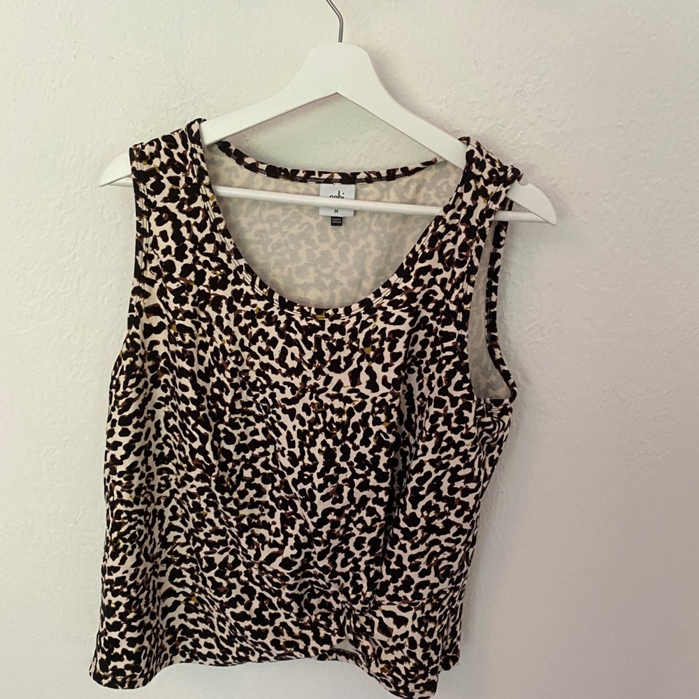 Cabi leopard top size medium - Picture 3 of 6